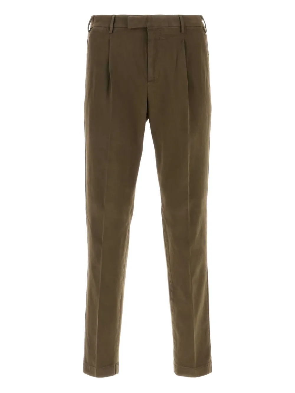 Плиссированные брюки из смесовой хлопковой ткани PT Torino, коричневый
Плиссированные брюки из смесовой хлопковой ткани PT Torino, коричневый