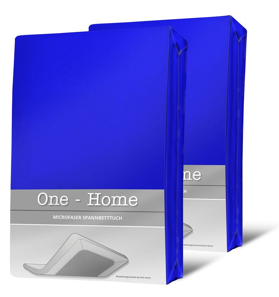 2 простыни королевского синего цвета 180x200 см - комплект простыней из микрофибры 200x200 см One-Home, синий
2 простыни королевского синего цвета 180x200 см - комплект простыней из микрофибры 200x200 см One-Home, синий