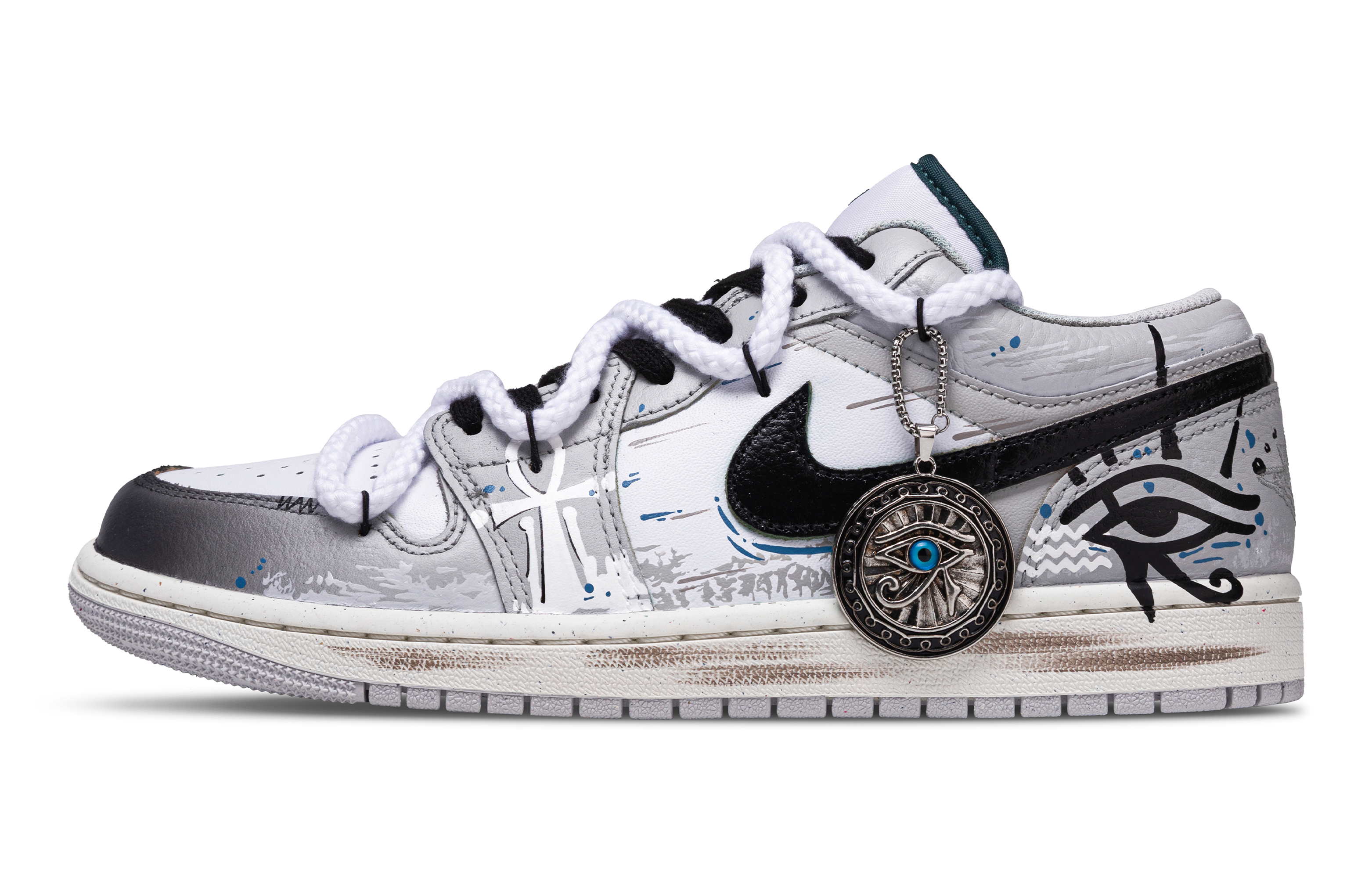 Jordan Баскетбольные кроссовки Air 1, износостойкие, винтажные, низкие, мужские, серо-белые
Jordan Баскетбольные кроссовки Air 1, износостойкие, винтажные, низкие, мужские, серо-белые