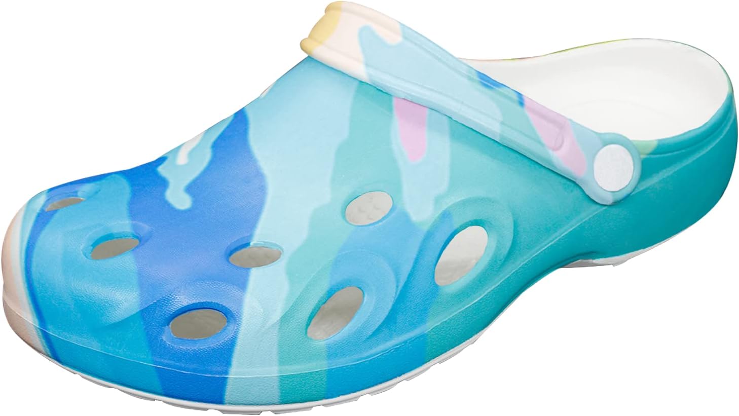 Мужские и женские классические клогги FolHaoth с эффектом тай-дай, мягкая амортизирующая подошва, садовая обувь с поддержкой свода стопы, противоскользящие сандалии для улицы, пляжа, душа и дома, синий
Мужские и женские классические клогги FolHaoth с эффектом тай-дай, мягкая амортизирующая подошва, садовая обувь с поддержкой свода стопы, противоскользящие сандалии для улицы, пляжа, душа и дома, синий