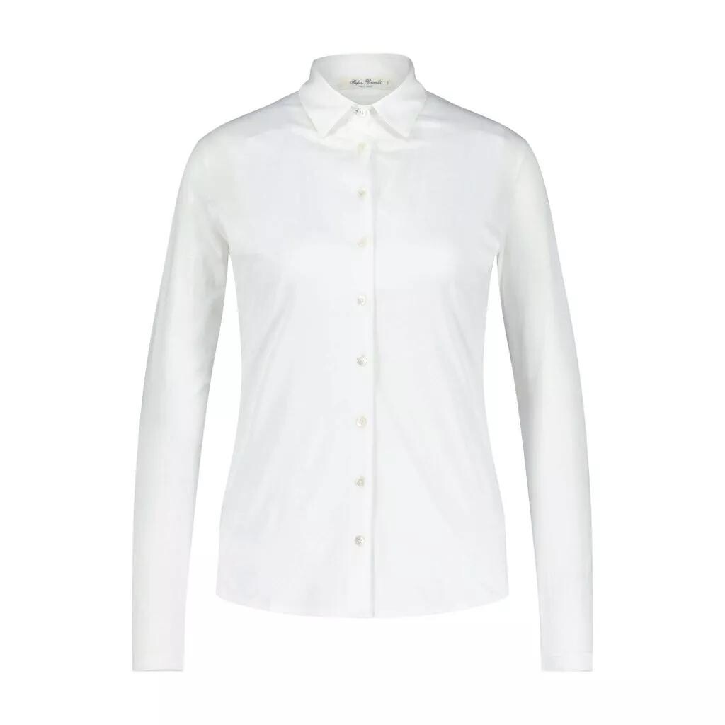 Трикотажная блузка alma из хлопка. Stefan Brandt, белый
Трикотажная блузка alma из хлопка. Stefan Brandt, белый