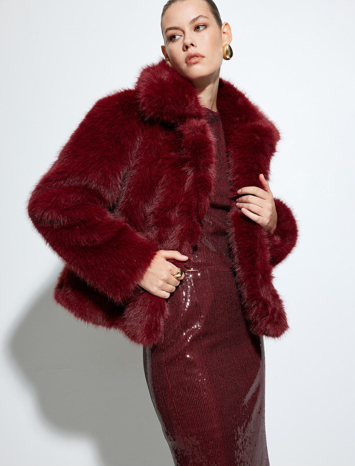 Koton Межсезонное пальто в цвете бордо
Koton Межсезонное пальто в цвете бордо