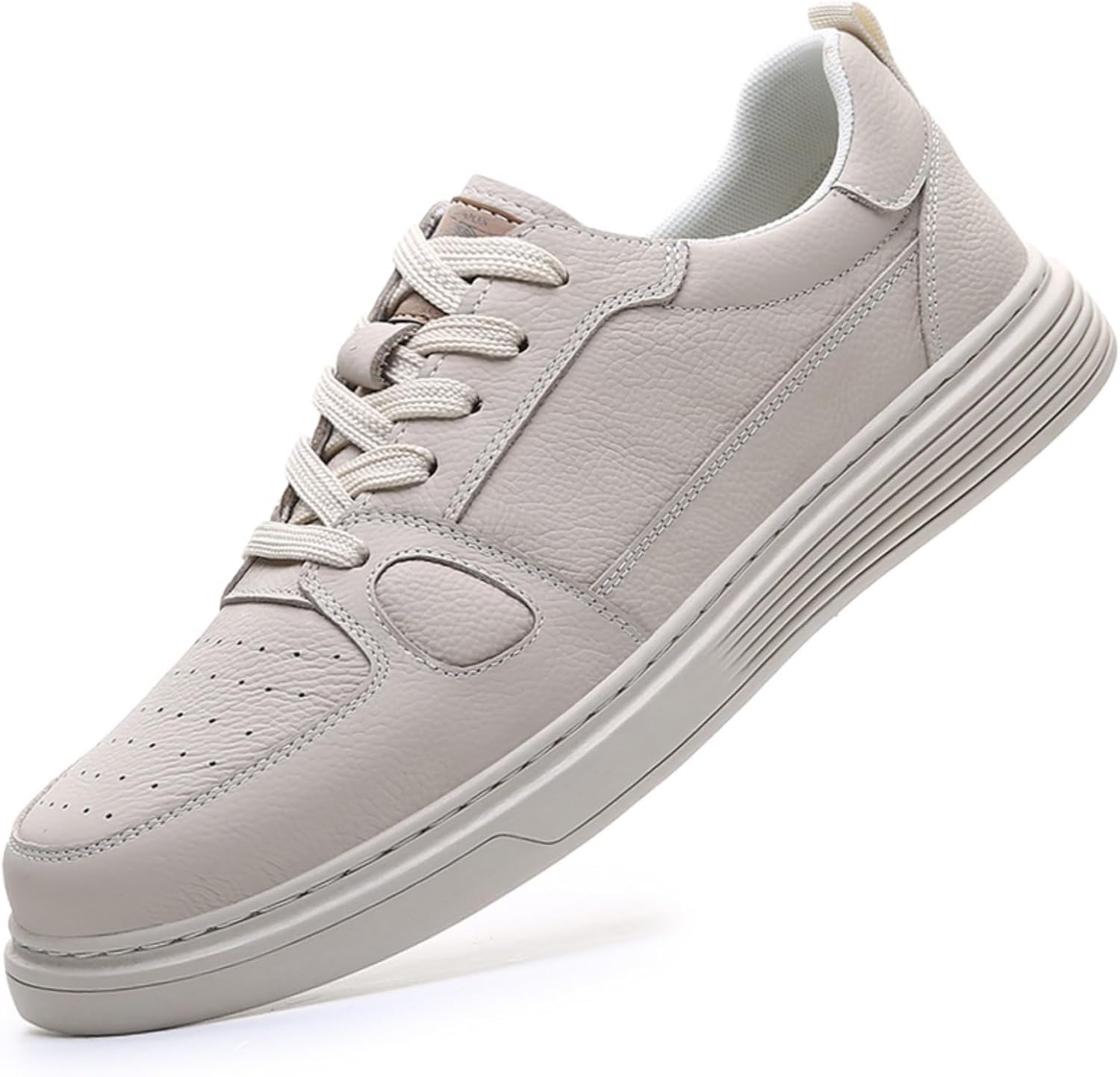 Мужские кроссовки из натуральной кожи, удобные, с шнуровкой, низкие, повседневные для ходьбы, легкие, дышащие, с нескользящей подошвой, для скейтборда, для ежедневных прогулок, работы в офисе, поездок, спортзала и активного отдыха Yrzhgdl, бежев...
Мужские кроссовки из натуральной кожи, удобные, с шнуровкой, низкие, повседневные для ходьбы, легкие, дышащие, с нескользящей подошвой, для скейтборда, для ежедневных прогулок, работы в офисе, поездок, спортзала и активного отдыха Yrzhgdl, бежев...