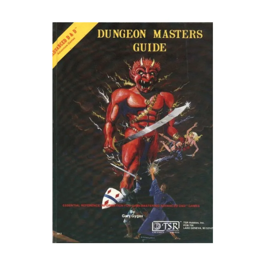 Dungeon Master's Guide (1st Edition, 7th Printing, Efreet Cover), Advanced Dungeons & Dragons (1st Edition) - Core Books, Box Sets & Miscellaneous, твердый переплет
Dungeon Master's Guide (1st Edition, 7th Printing, Efreet Cover), Advanced Dungeons & Dragons (1st Edition) - Core Books, Box Sets & Miscellaneous, твердый переплет