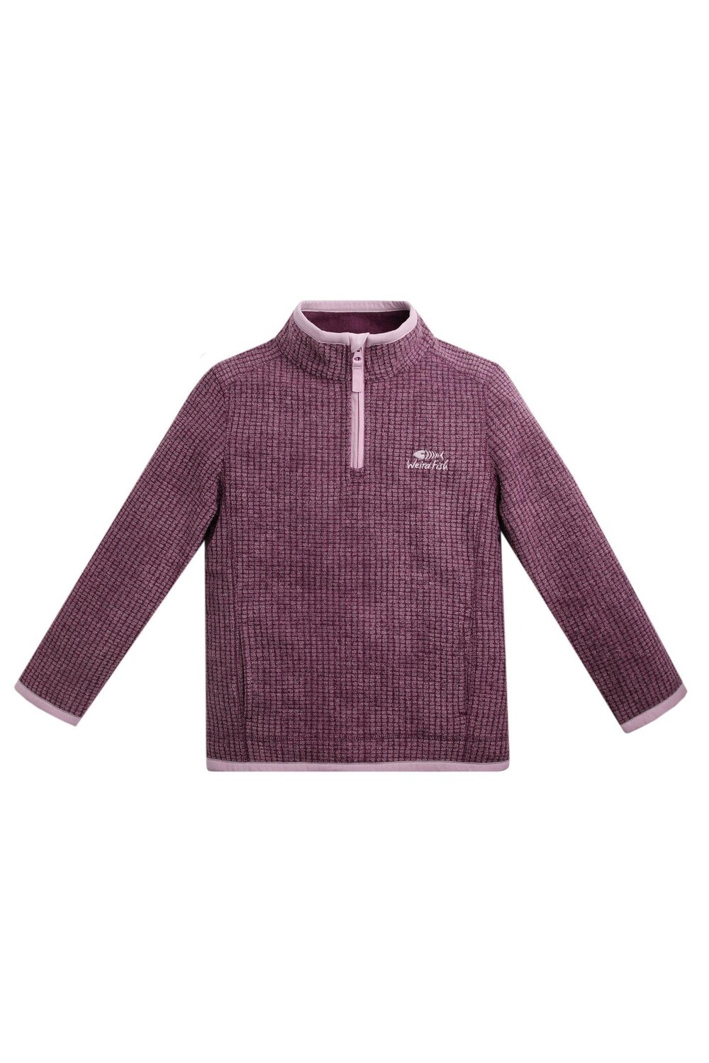 Archie унисекс детский эко флис с молнией 1/4 Weird Fish, фиолетовый
Archie унисекс детский эко флис с молнией 1/4 Weird Fish, фиолетовый