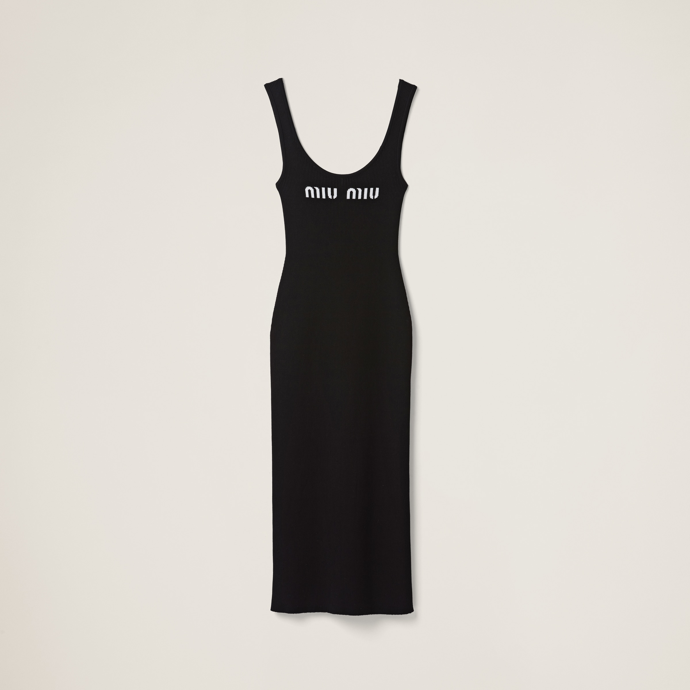 Платье из вискозы MIU MIU, черный
Платье из вискозы MIU MIU, черный