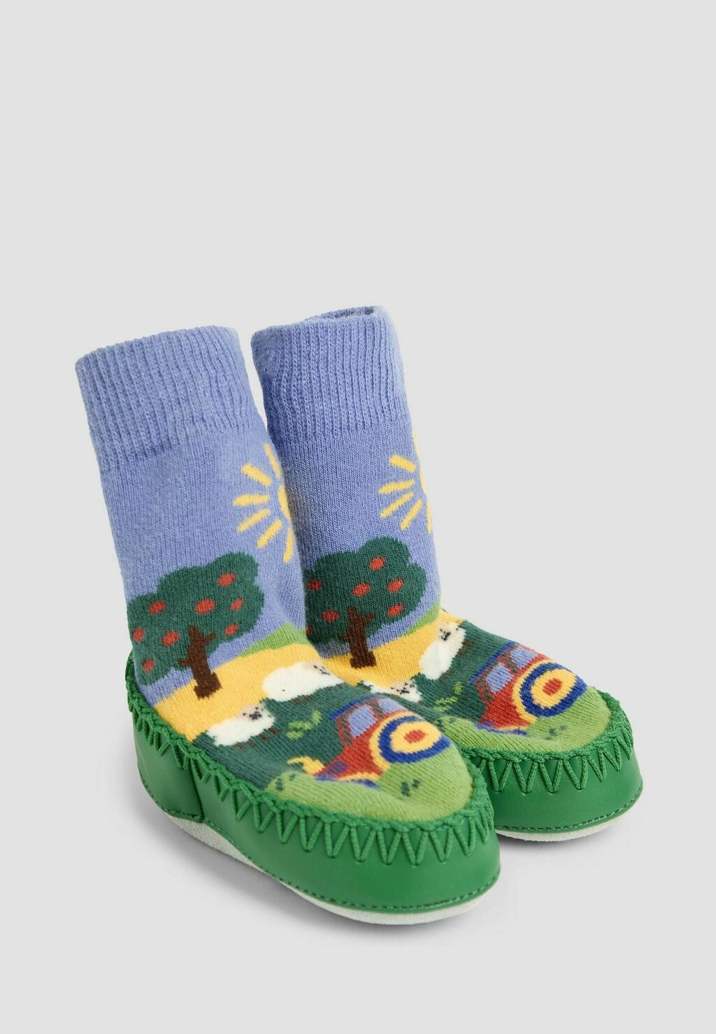 Тапочки FARM SCENE REGULAR FIT JoJo Maman Bébé, синий
Тапочки FARM SCENE REGULAR FIT JoJo Maman Bébé, синий