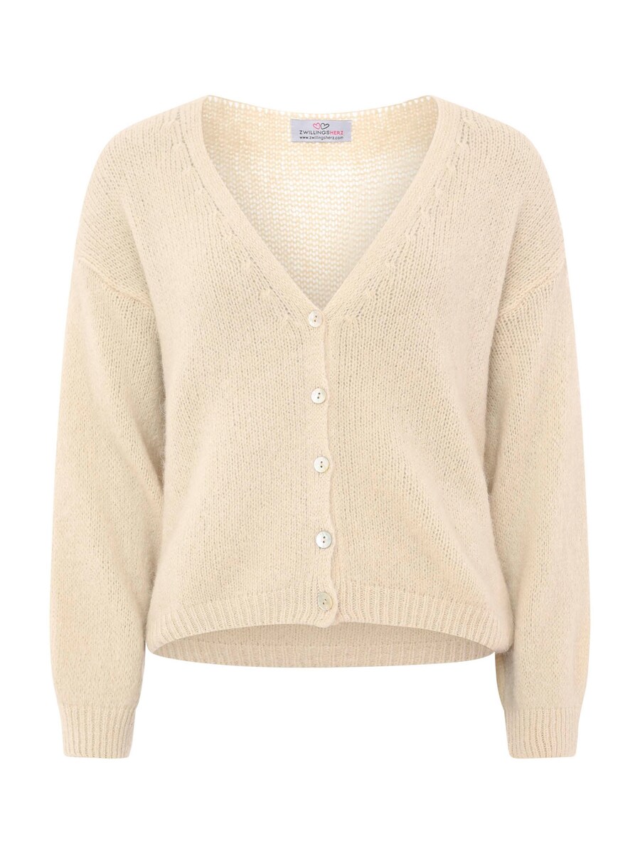 Вязаный кардиган Zwillingsherz, бежевый
Вязаный кардиган Zwillingsherz, бежевый