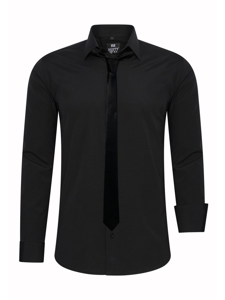 Rusty Neal Рубашка и галстук черного цвета
Rusty Neal Рубашка и галстук черного цвета