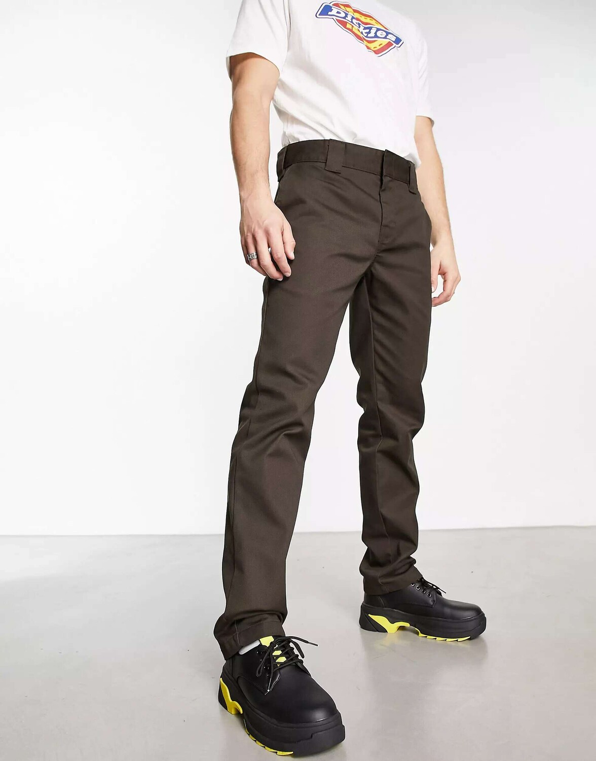 Темно-коричневые узкие рабочие брюки-чиносы Dickies 872, Коричневый, Темно-коричневые узкие рабочие брюки-чиносы Dickies 872
Темно-коричневые узкие рабочие брюки-чиносы Dickies 872, Коричневый, Темно-коричневые узкие рабочие брюки-чиносы Dickies 872
