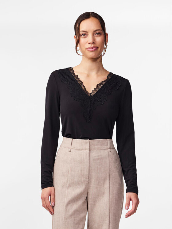 Блуза стандартного кроя Yas, черный
Блуза стандартного кроя Yas, черный