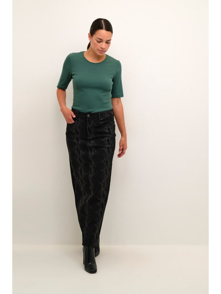 Юбка длиной до колена Kaffe, глубокий черный
Юбка длиной до колена Kaffe, глубокий черный