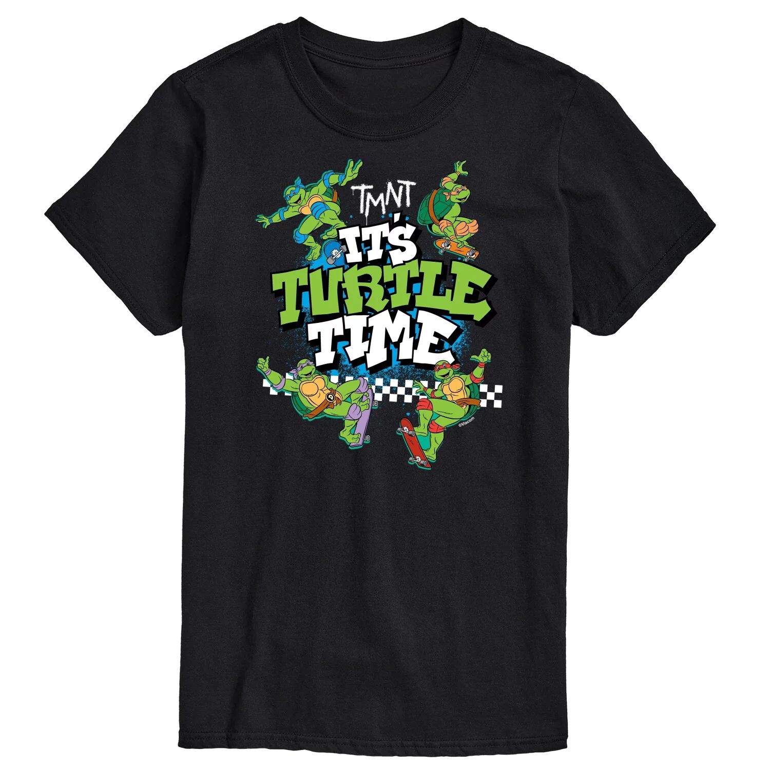 Футболка с рисунком Big & Tall TMNT Turtle Time License, черный
Футболка с рисунком Big & Tall TMNT Turtle Time License, черный