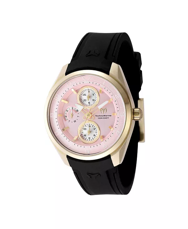 Женские кварцевые часы tm-318133 Ocean с розовым циферблатом Technomarine, black
Женские кварцевые часы tm-318133 Ocean с розовым циферблатом Technomarine, black