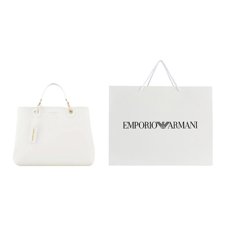 Emporio Armani Большая женская сумка из искусственной кожи, белая
Emporio Armani Большая женская сумка из искусственной кожи, белая