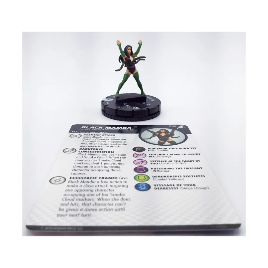 Черная Мамба #002 (С), Marvel HeroClix - Superior Foes of Spider Man - Singles
Черная Мамба #002 (С), Marvel HeroClix - Superior Foes of Spider Man - Singles