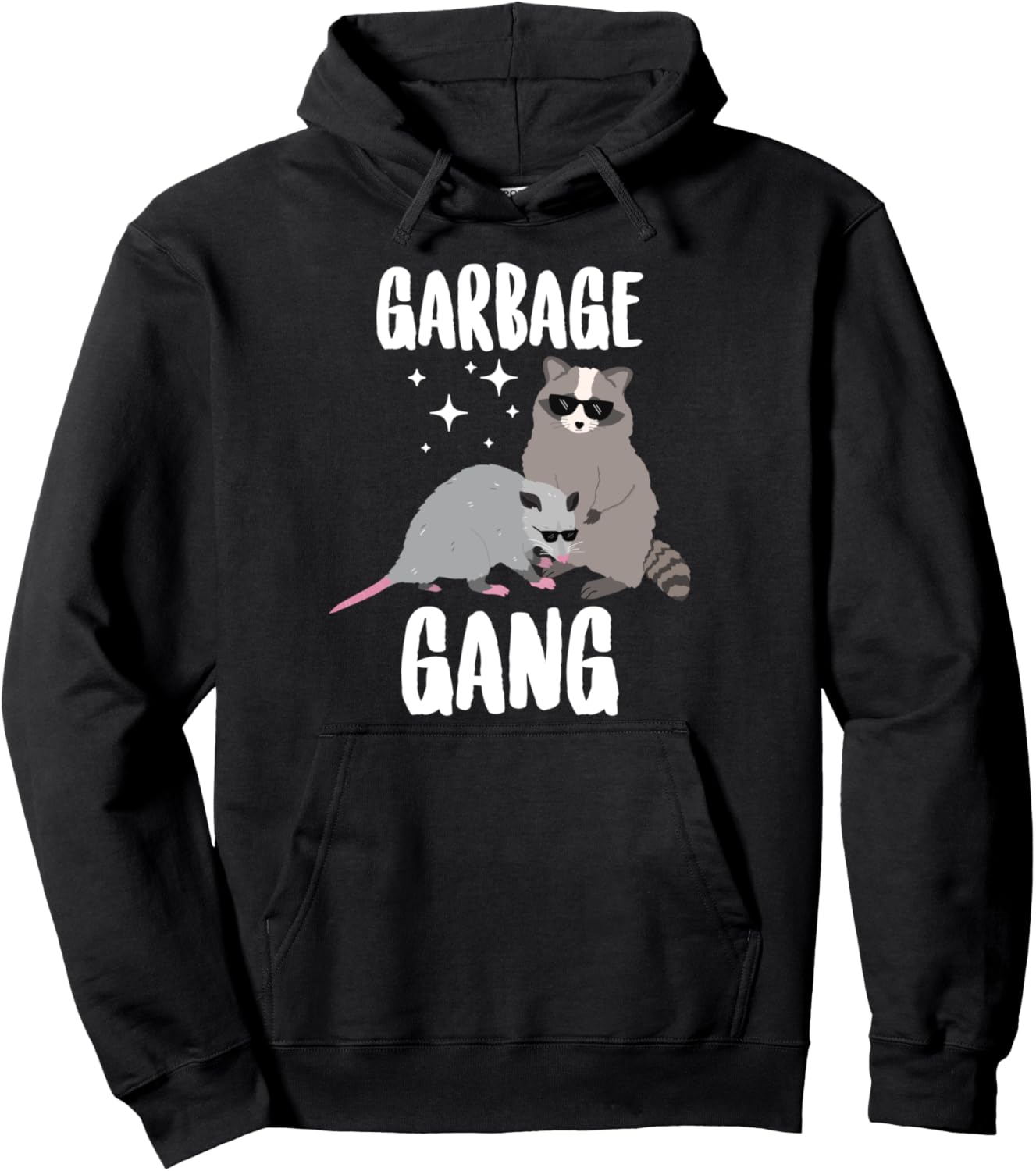 Худи Garbage Gang с забавными животными: опоссумом и енотом Freshoutlookfunny Animals, черный
Худи Garbage Gang с забавными животными: опоссумом и енотом Freshoutlookfunny Animals, черный