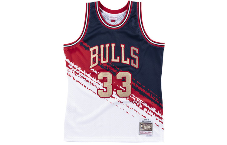 Баскетбольная майка мужская разноцветная Mitchell Ness
Баскетбольная майка мужская разноцветная Mitchell Ness