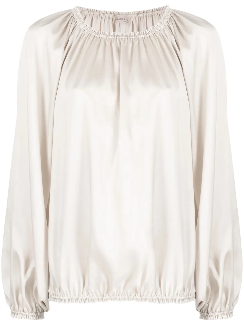 Атласная блузка со сборками Blanca Vita, нейтральный
Атласная блузка со сборками Blanca Vita, нейтральный