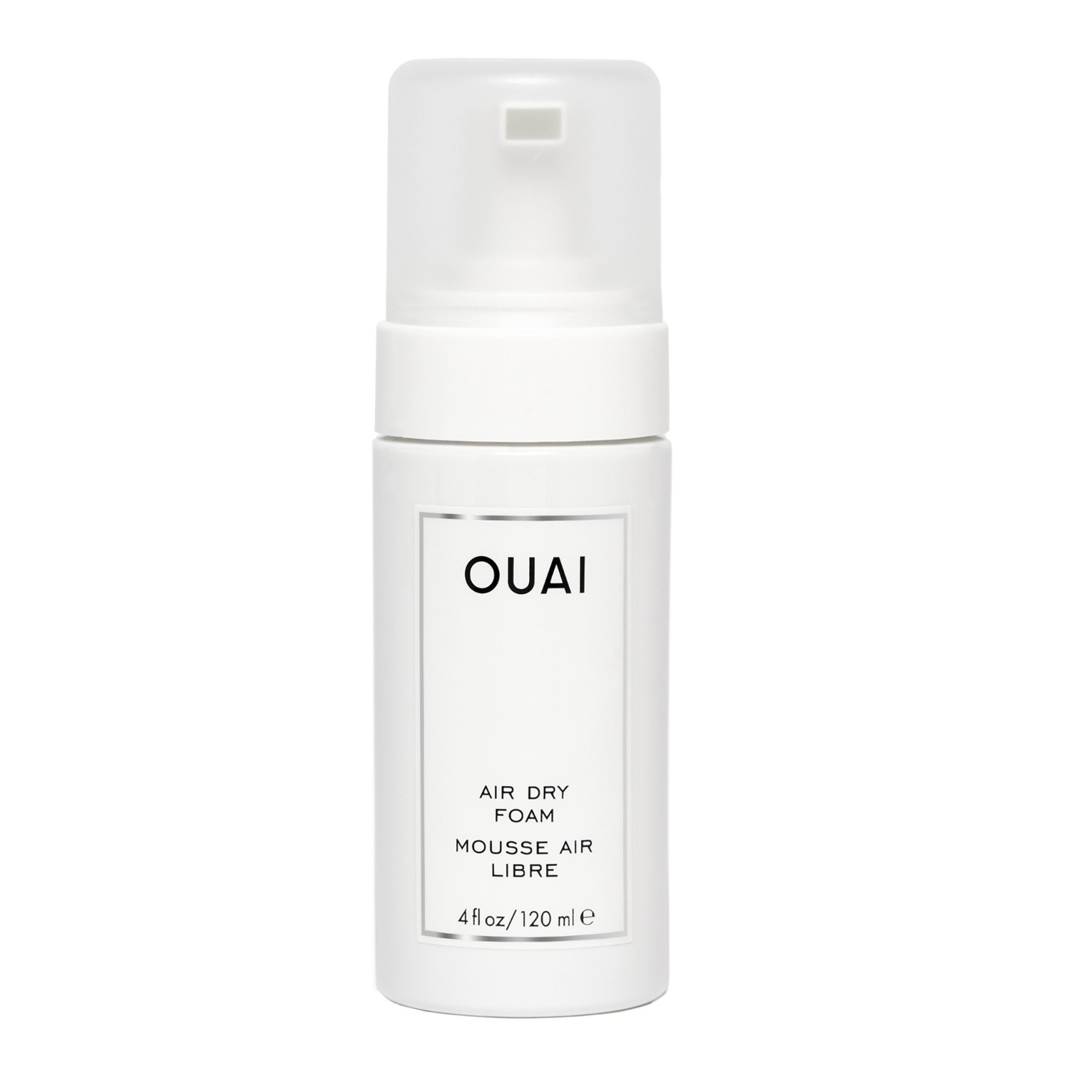 Мусс для волос air dry foam Ouai, объем 120 мл
Мусс для волос air dry foam Ouai, объем 120 мл