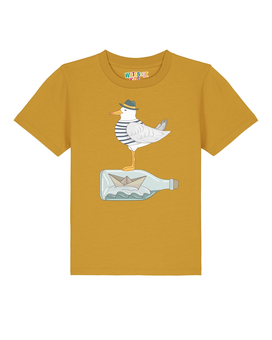 Рубашка watabout.kids Möwe mit Hut, желтый
Рубашка watabout.kids Möwe mit Hut, желтый