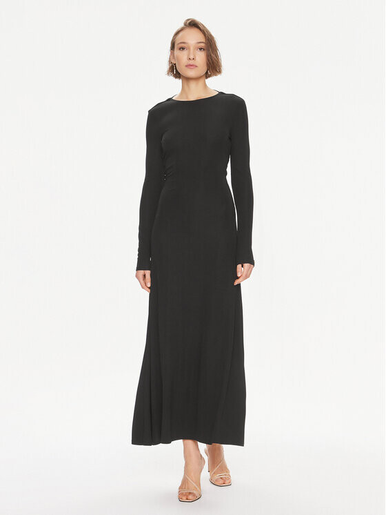 Вечернее платье стандартного кроя Twinset, черный 
Вечернее платье стандартного кроя Twinset, черный