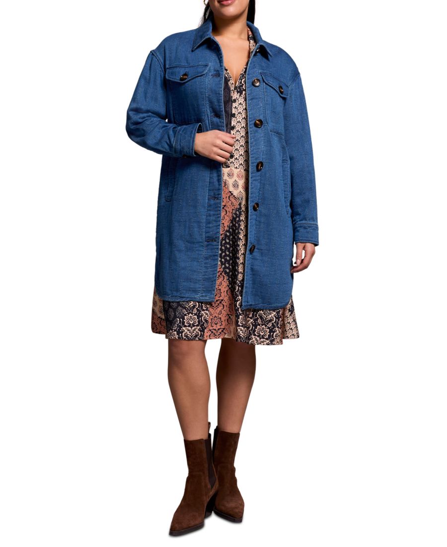 Женская стеганая хлопковая куртка на пуговицах TRIBAL, Bluebliss
Женская стеганая хлопковая куртка на пуговицах TRIBAL, Bluebliss