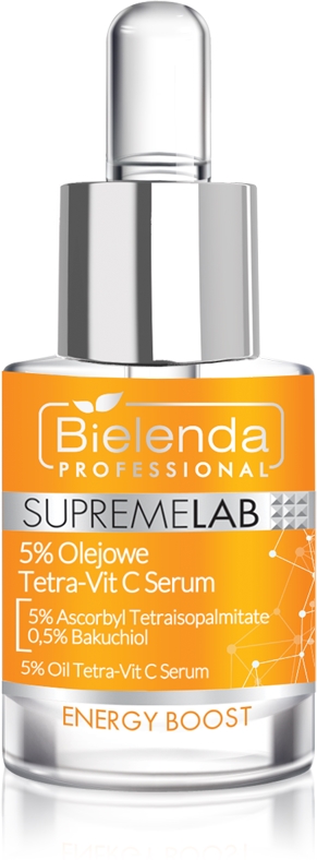 Сывороточное масло Supremelab Energy Boost с витамином С Bielenda Professional, 15 мл
Сывороточное масло Supremelab Energy Boost с витамином С Bielenda Professional, 15 мл