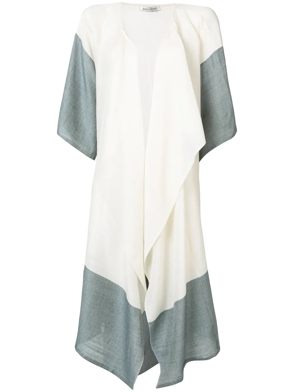 Двухцветный легкий жакет Denis Colomb, белый
Двухцветный легкий жакет Denis Colomb, белый