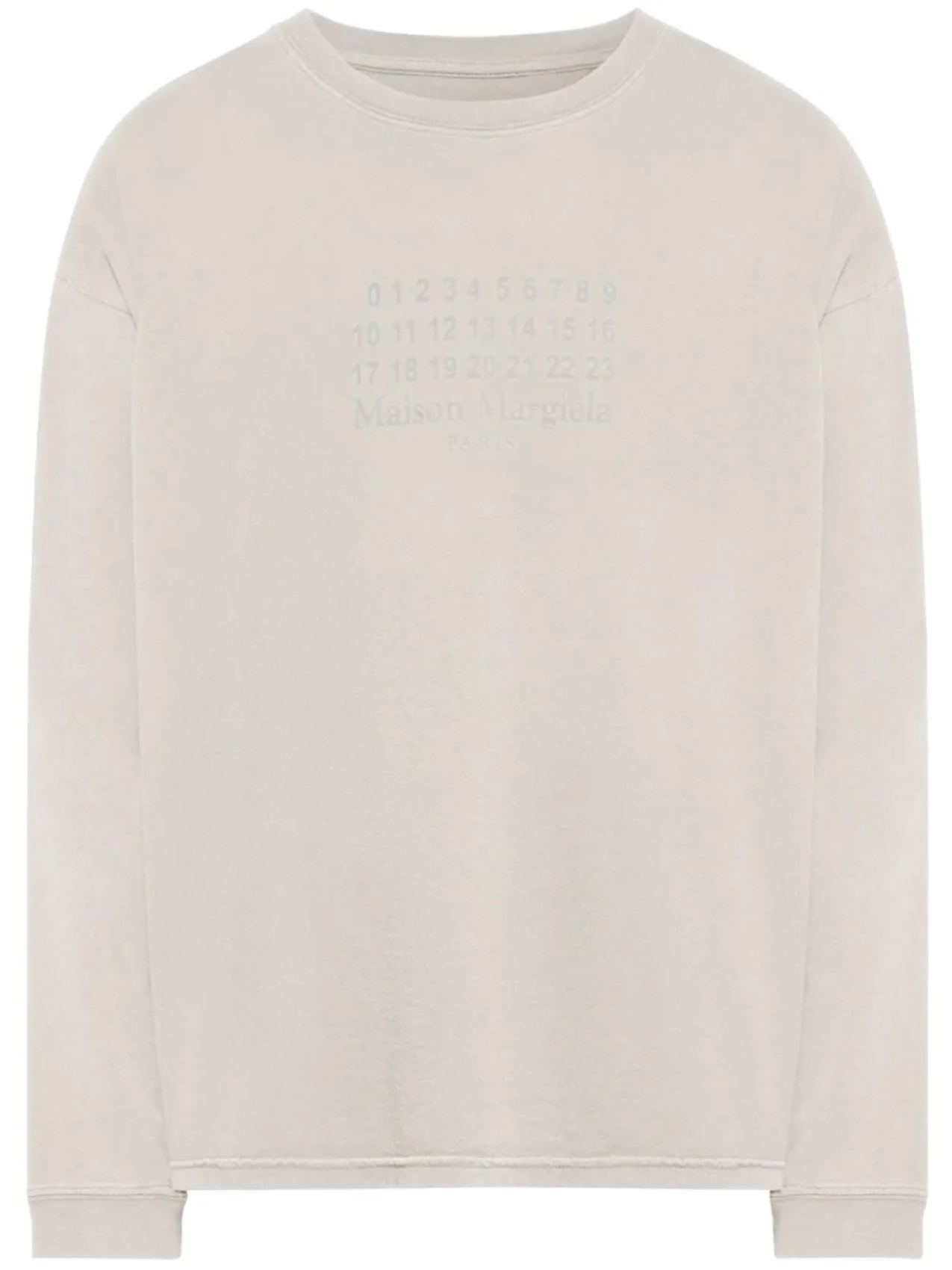 Maison Margiela футболка с логотипом, нейтральный 
Maison Margiela футболка с логотипом, нейтральный