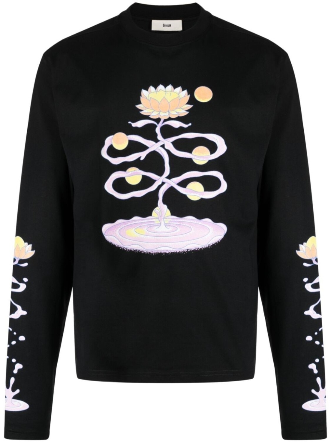 Толстовка с графичным принтом GmbH, черный
Толстовка с графичным принтом GmbH, черный