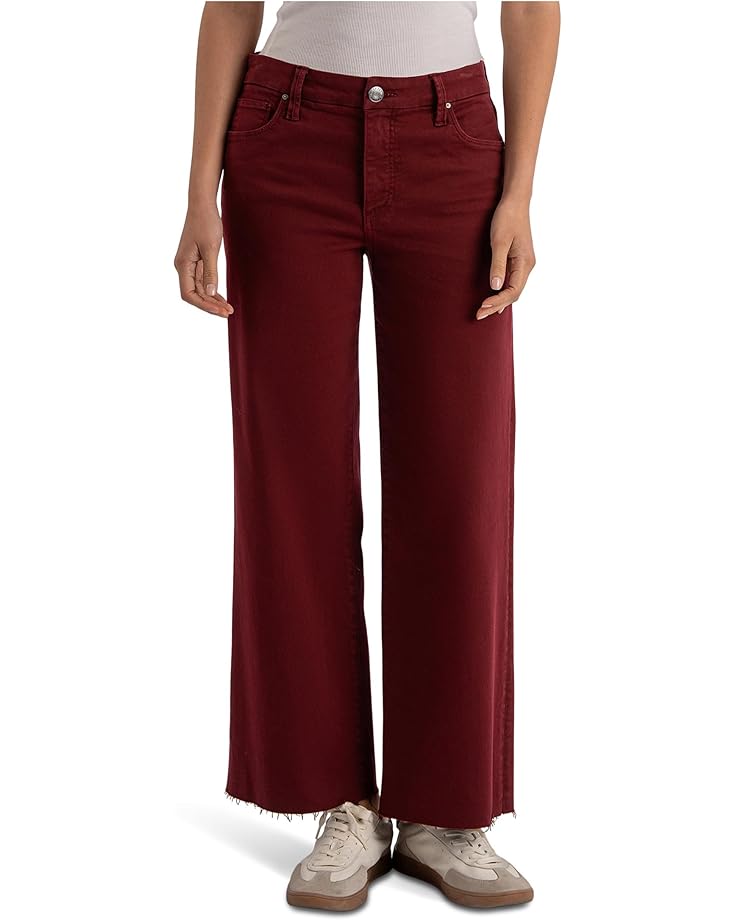 Женские джинсы KUT from the Kloth Petite Meg High-Rise Fab Ab Wide Leg Raw Hem, Maroon
Женские джинсы KUT from the Kloth Petite Meg High-Rise Fab Ab Wide Leg Raw Hem, Maroon