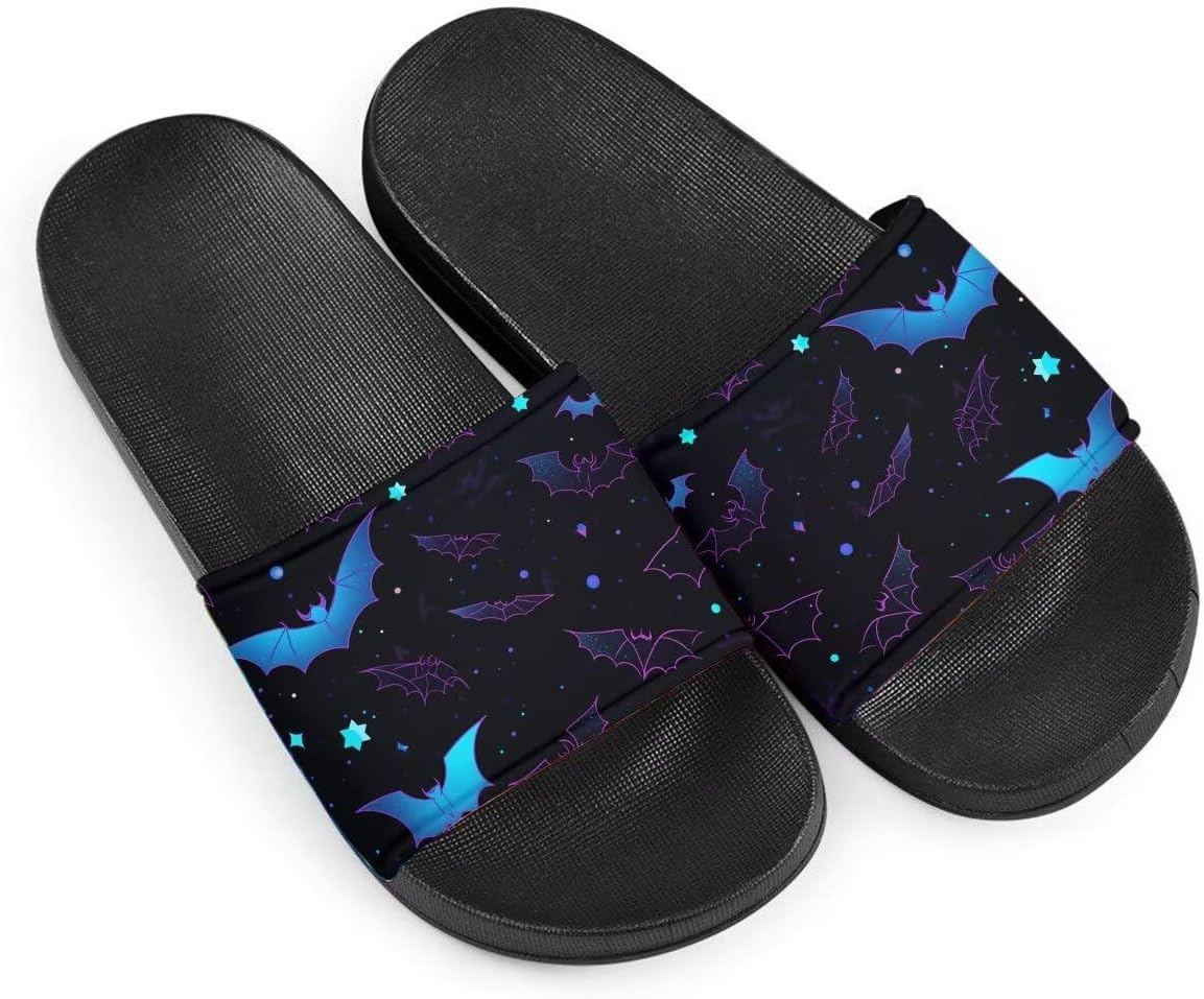 Женские сандалии Комфортные Легкие Летние Сандалии Нескользящие Шлепанцы с Принтом Страшной Летучей Мыши Для Пляжа, Отеля, Дома и На Улице Getelinseng, Spooky Bat Cartoon
Женские сандалии Комфортные Легкие Летние Сандалии Нескользящие Шлепанцы с Принтом Страшной Летучей Мыши Для Пляжа, Отеля, Дома и На Улице Getelinseng, Spooky Bat Cartoon