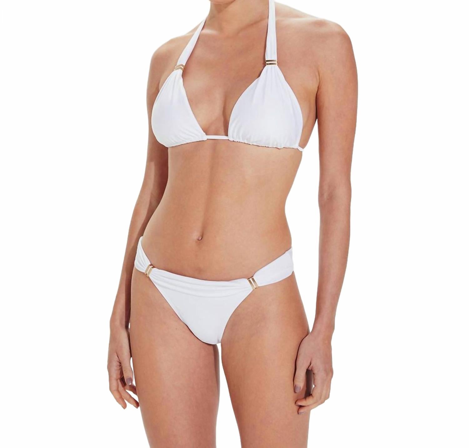 Женский однотонный топ-труба Bia Tube Top белого цвета ViX
Женский однотонный топ-труба Bia Tube Top белого цвета ViX