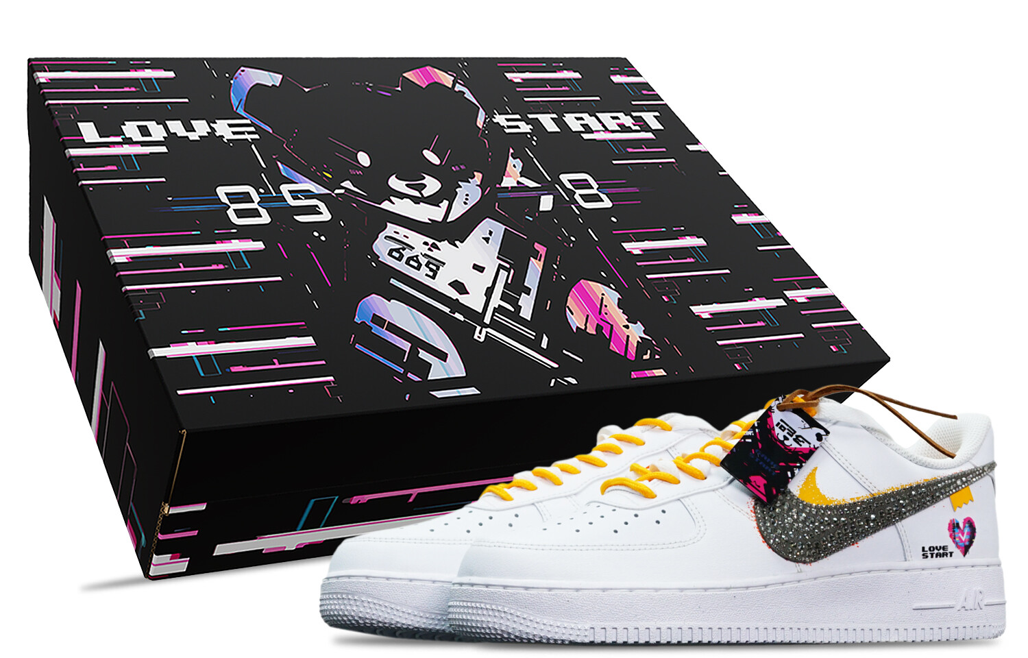 Кроссовки Nike Air Force 1 Skateboarding Shoes Unisex Low-top White/orange/gray, оранжевый
Кроссовки Nike Air Force 1 Skateboarding Shoes Unisex Low-top White/orange/gray, оранжевый