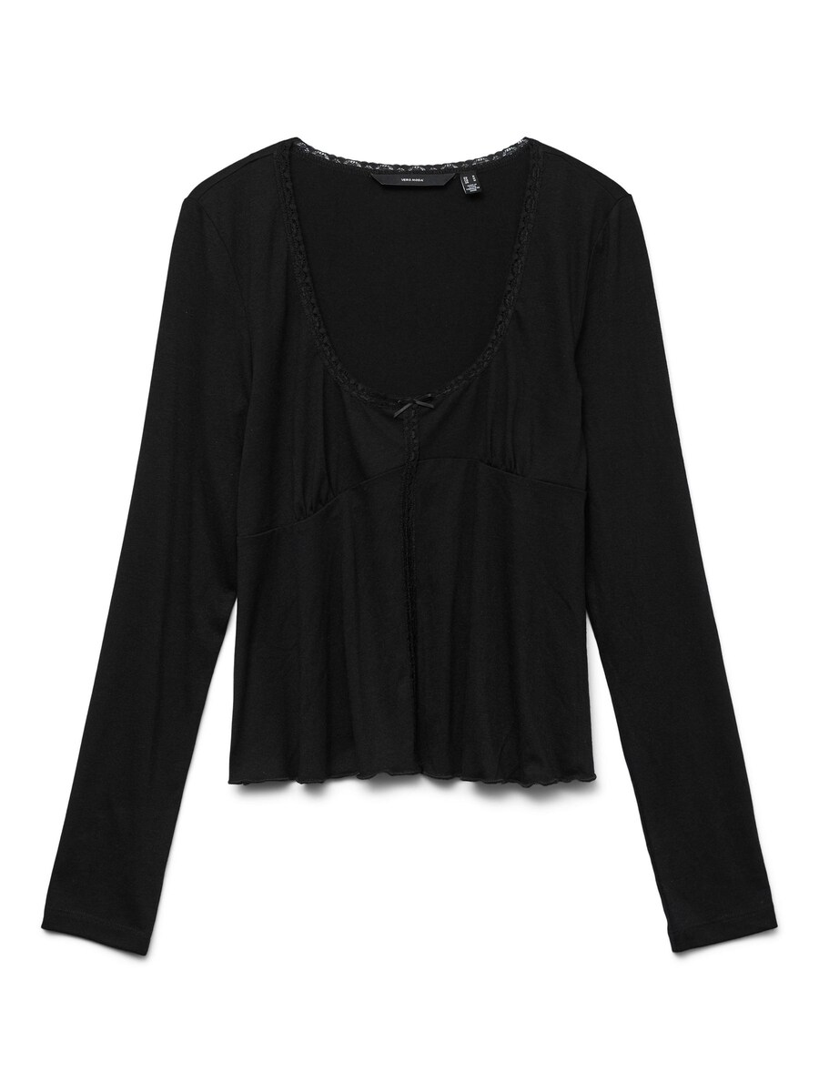 Лонгслив VERO MODA Tia, Black
Лонгслив VERO MODA Tia, Black
