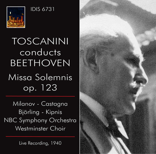 CD диск Beethoven / Milanov / Toscanini: Toscanini Conducts Beethoven / Missa Solemnis
CD диск Beethoven / Milanov / Toscanini: Toscanini Conducts Beethoven / Missa Solemnis