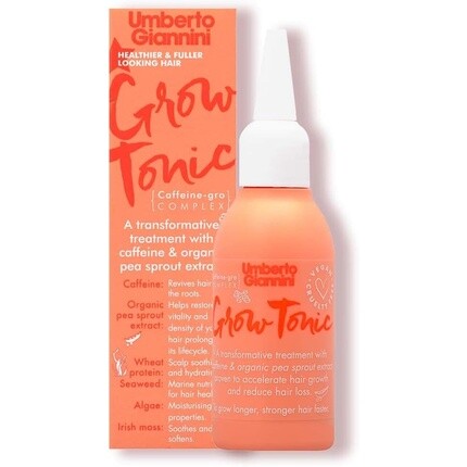 Umberto Giannini Grow Tonic Веганское средство для роста волос без жестокости 75 мл
Umberto Giannini Grow Tonic Веганское средство для роста волос без жестокости 75 мл
