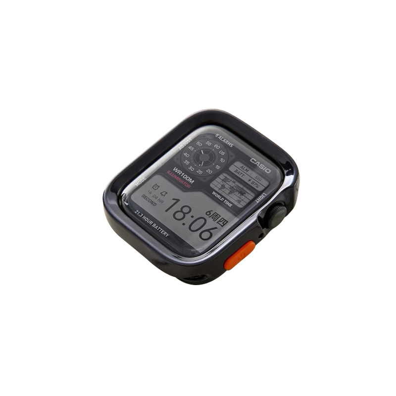 Akkerds Часы Protective Case Apple TPU Case Material Apple, Glitter Plating - Plating Black
Akkerds Часы Protective Case Apple TPU Case Material Apple, Glitter Plating - Plating Black