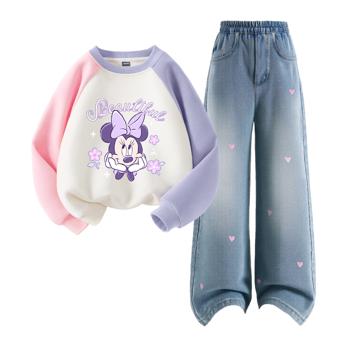 Детская повседневная спортивная одежда Disney, фиолетовый
Детская повседневная спортивная одежда Disney, фиолетовый