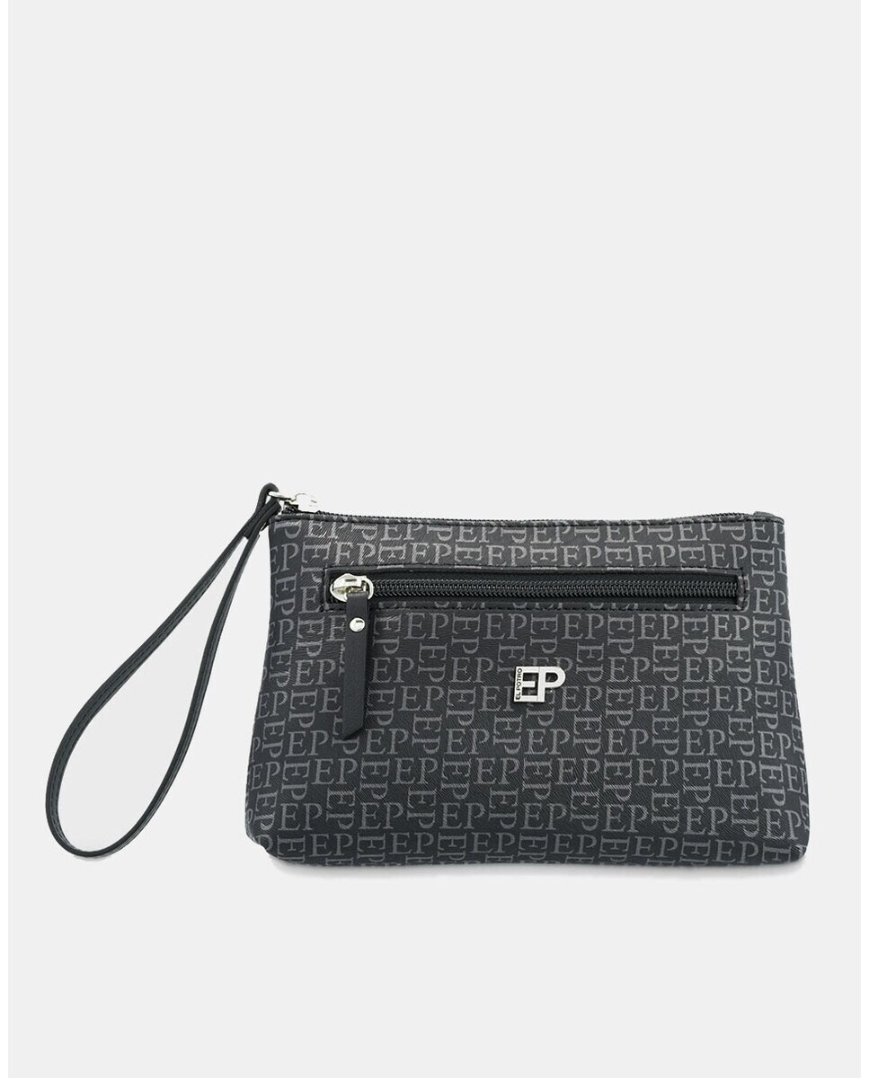 Кошелек из воловьей кожи и черного холста El Potro, черный
Кошелек из воловьей кожи и черного холста El Potro, черный