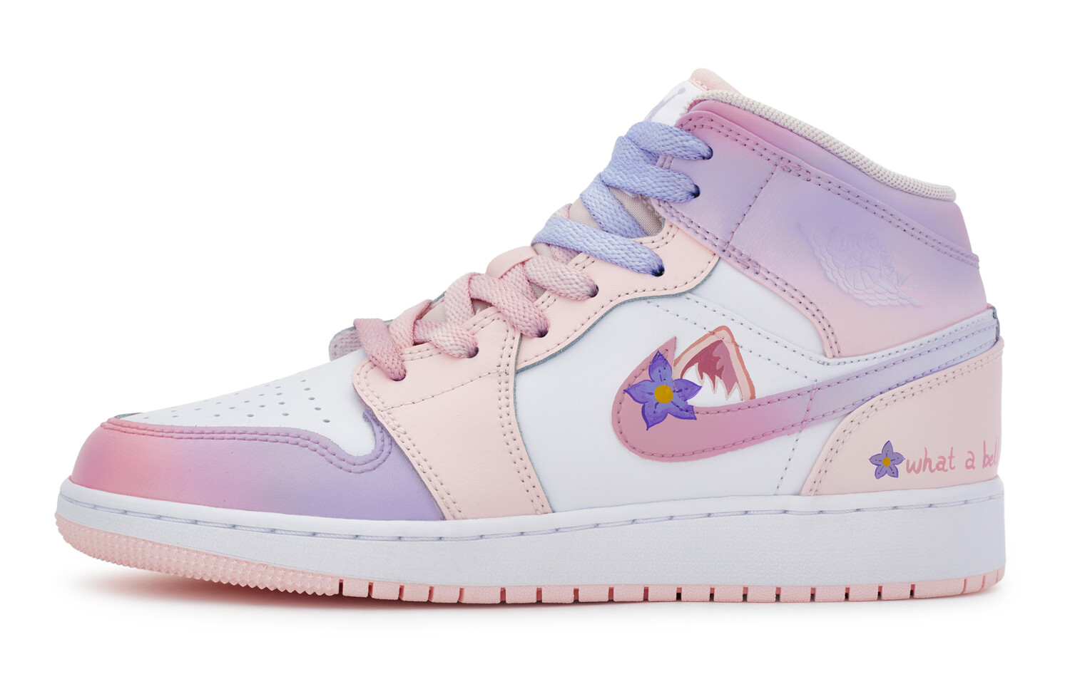 Jordan Air Jordan 1 винтажные баскетбольные кроссовки женские, White Pink Purple
Jordan Air Jordan 1 винтажные баскетбольные кроссовки женские, White Pink Purple
