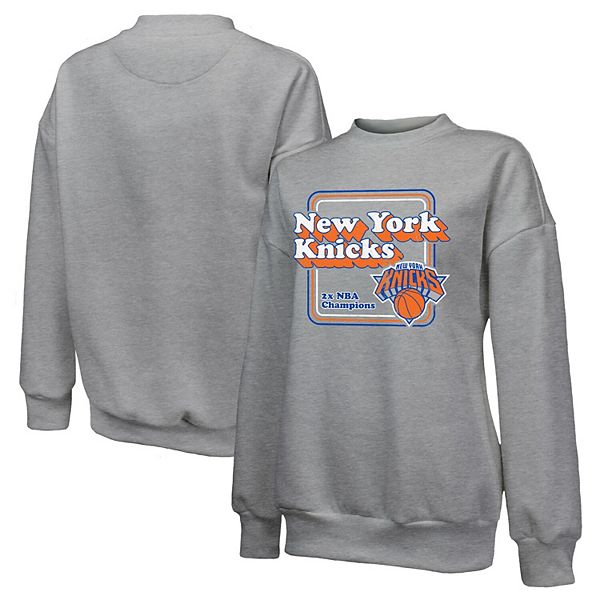 Женский серый свитшот New York Knicks classic tri-blend Majestic Threads
Женский серый свитшот New York Knicks classic tri-blend Majestic Threads