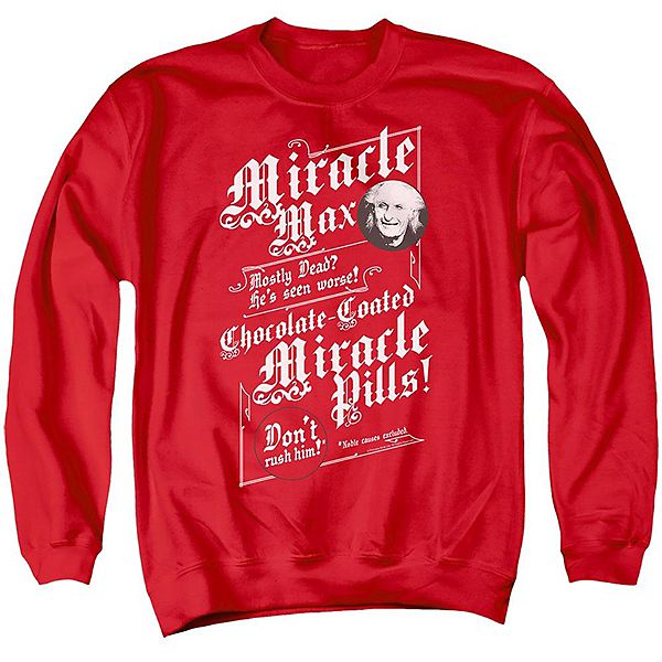 Толстовка Princess Bride Miracle Max для взрослых Licensed Character
Толстовка Princess Bride Miracle Max для взрослых Licensed Character