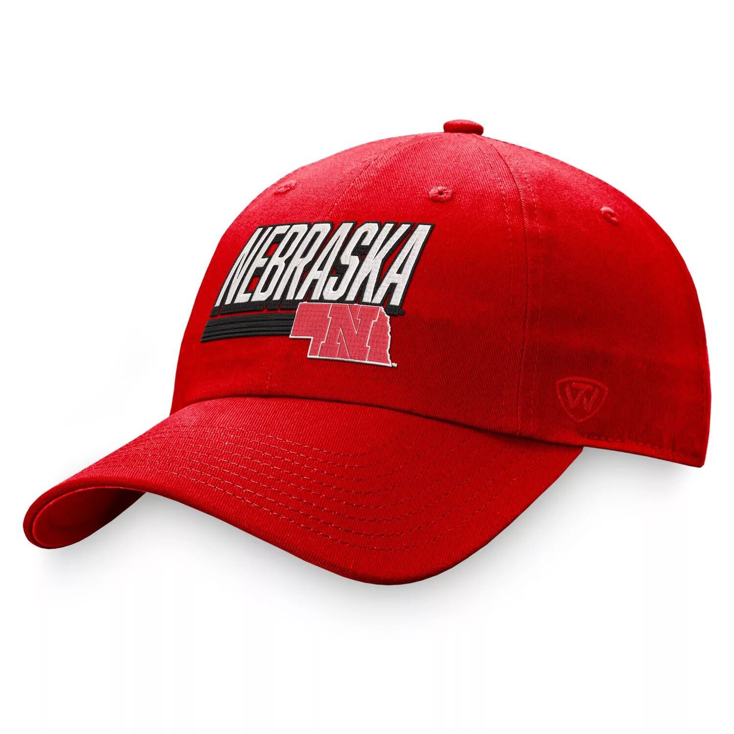 Мужская регулируемая шляпа Top of the World красная Nebraska Huskers Slice
Мужская регулируемая шляпа Top of the World красная Nebraska Huskers Slice