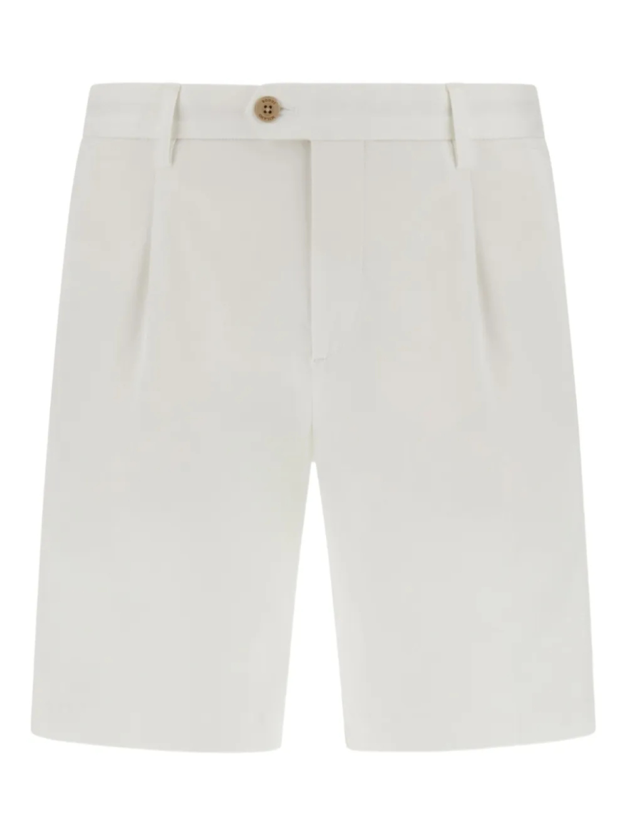 Шорты-бермуды со складками Boggi Milano, белый
Шорты-бермуды со складками Boggi Milano, белый
