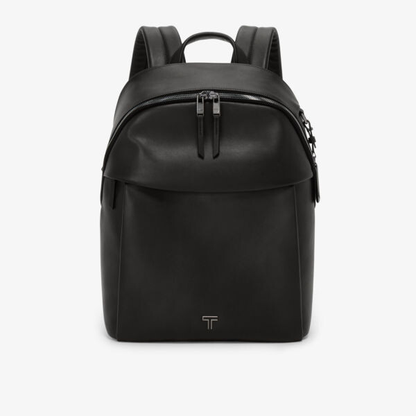 Кожаный рюкзак с фирменной табличкой Holland Tumi, черный
Кожаный рюкзак с фирменной табличкой Holland Tumi, черный