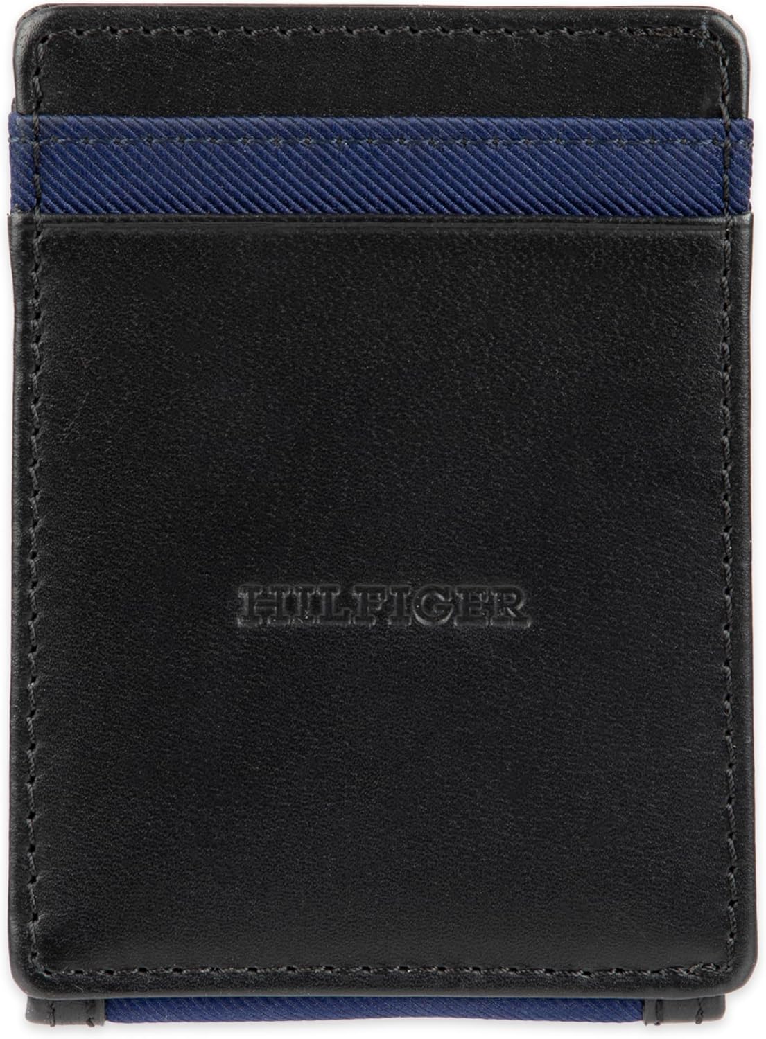 Tommy Hilfiger Men's Tie Fabric Кошелек, Black - Magnetic Front Pocket
Tommy Hilfiger Men's Tie Fabric Кошелек, Black - Magnetic Front Pocket