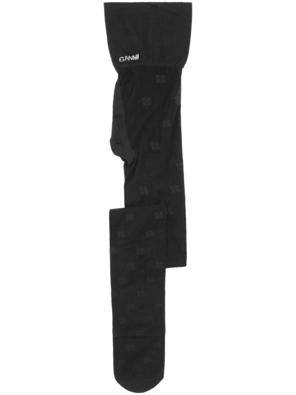 GANNI колготки Butterfly с логотипом, черный
GANNI колготки Butterfly с логотипом, черный