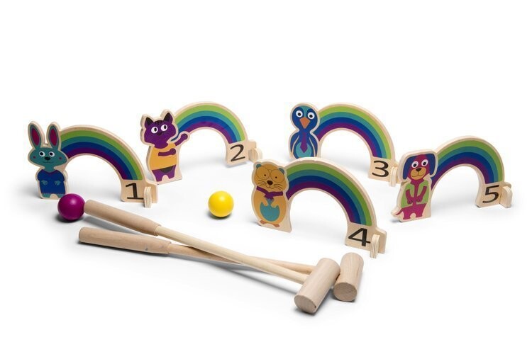Cricket Rainbow, аркадная игра, BS Toys
Cricket Rainbow, аркадная игра, BS Toys